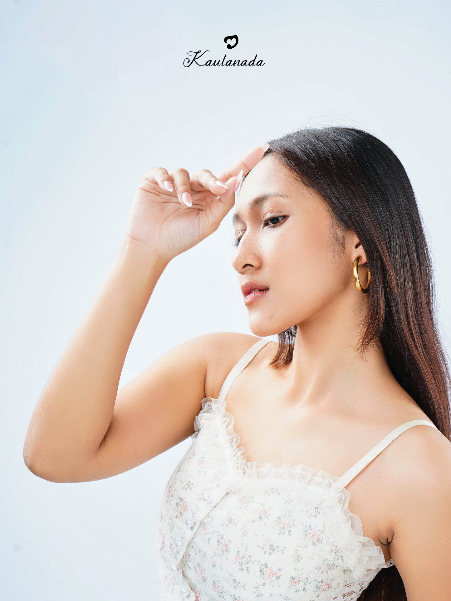 Kaulanada Anting Wanita Hoop Bulat Gold Plated - Anting Tusuk Elegan Trendi Simple untuk Tampilan Sehari-hari - Jarum Stainless Steel Nyaman - Pilihan Warna Gold/Silver/Rose Gold | Statement Earrings